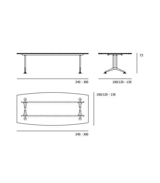 שולחן ישיבות מתקפל