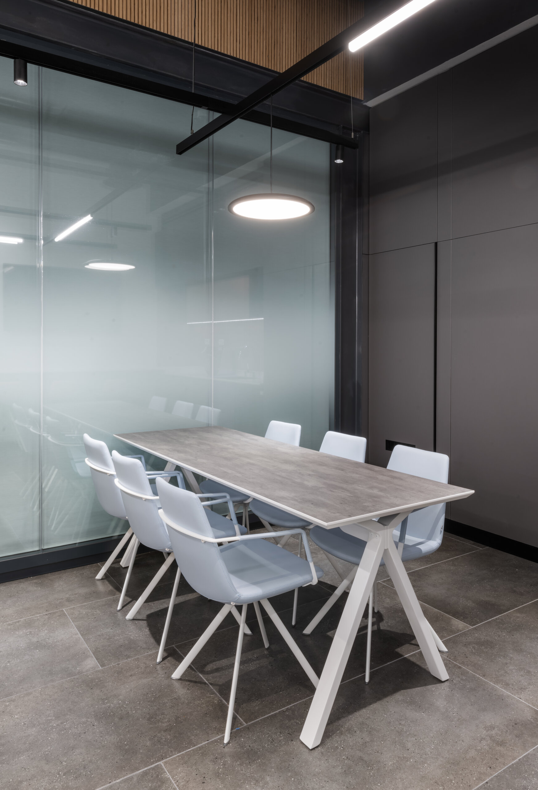 PERA elipse white base + NATURE table
