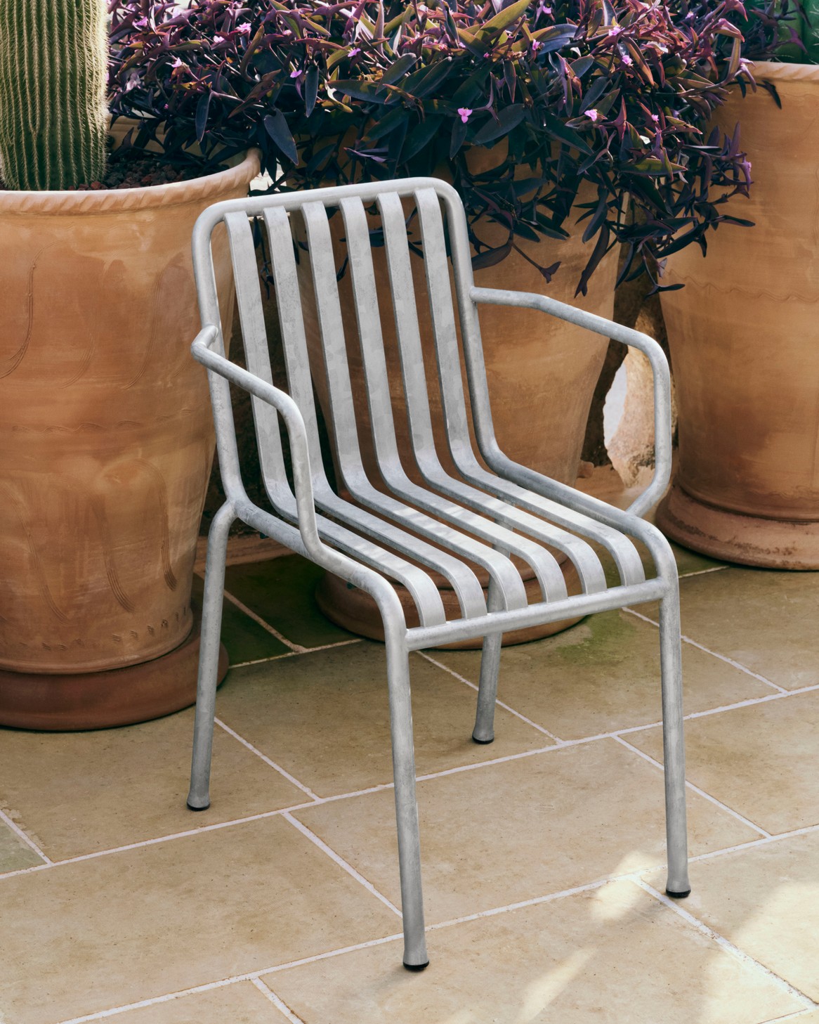 Palissade Armchair hot galvanised