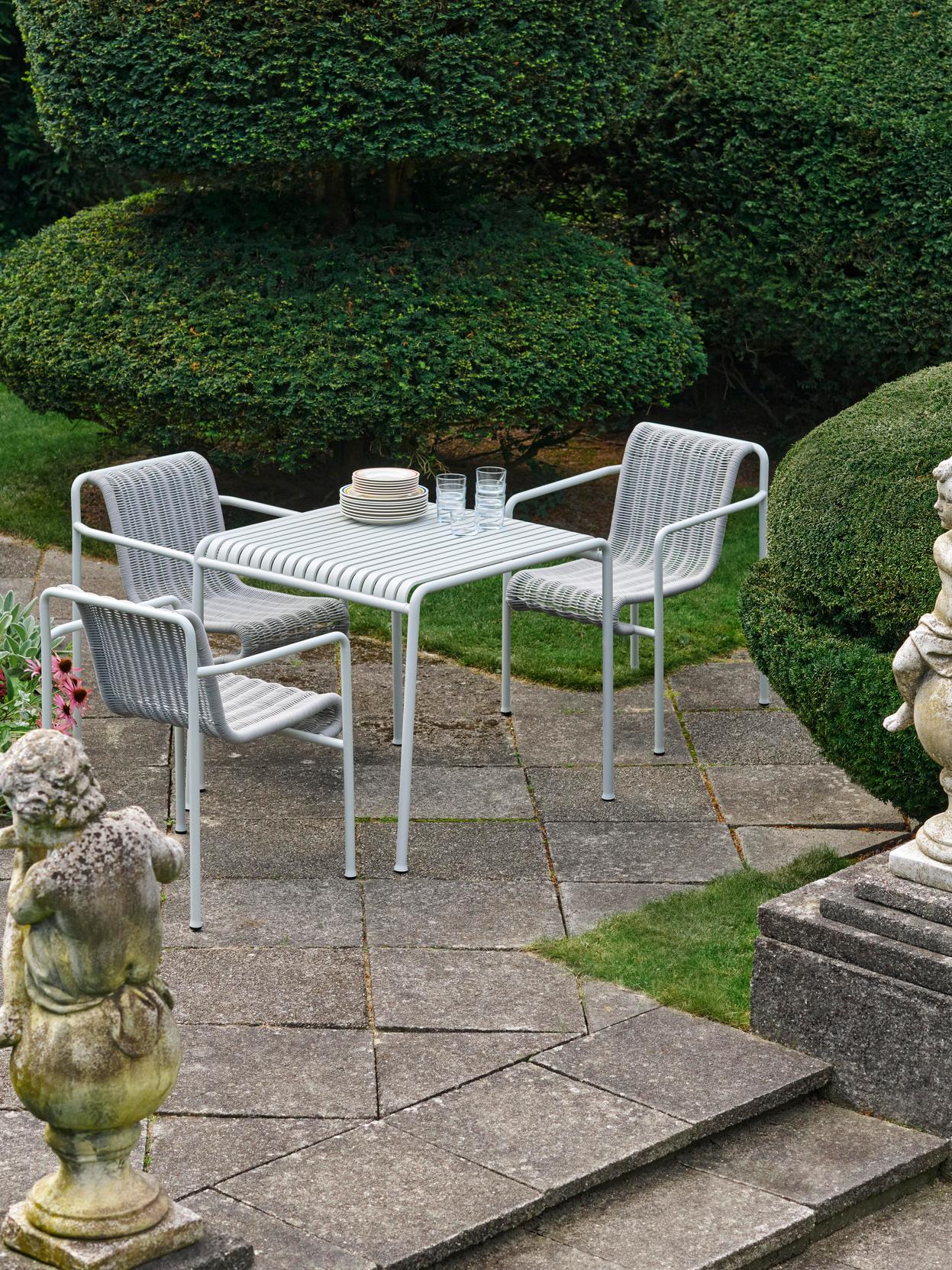 Palissade Cord Dining Armchair sky grey (1)