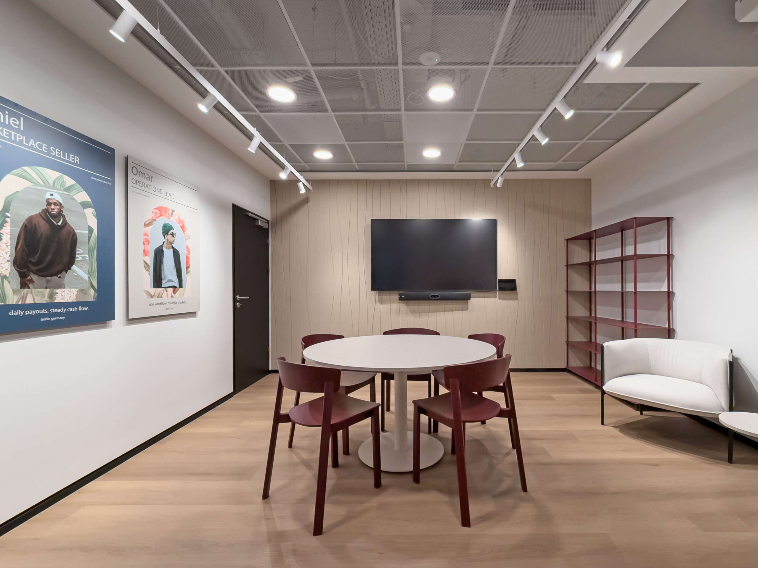 nord chair by Fameg+Better rount table by Raio+ארונית מתכת וכורסאות בייצור מקומי מיג דודי